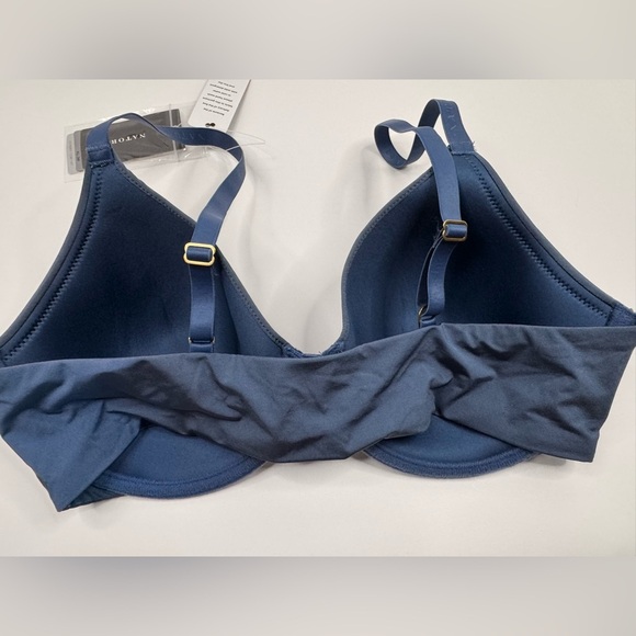 Natori Blue Contour Underwire Bra Size 34D | Smooth Everyday Comfort - Picture 3 of 4